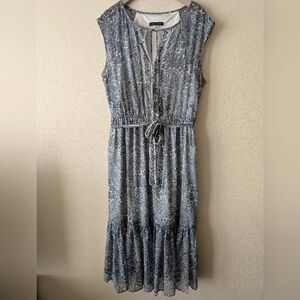 EUC Tommy Hilfiger Tie Midi Dress